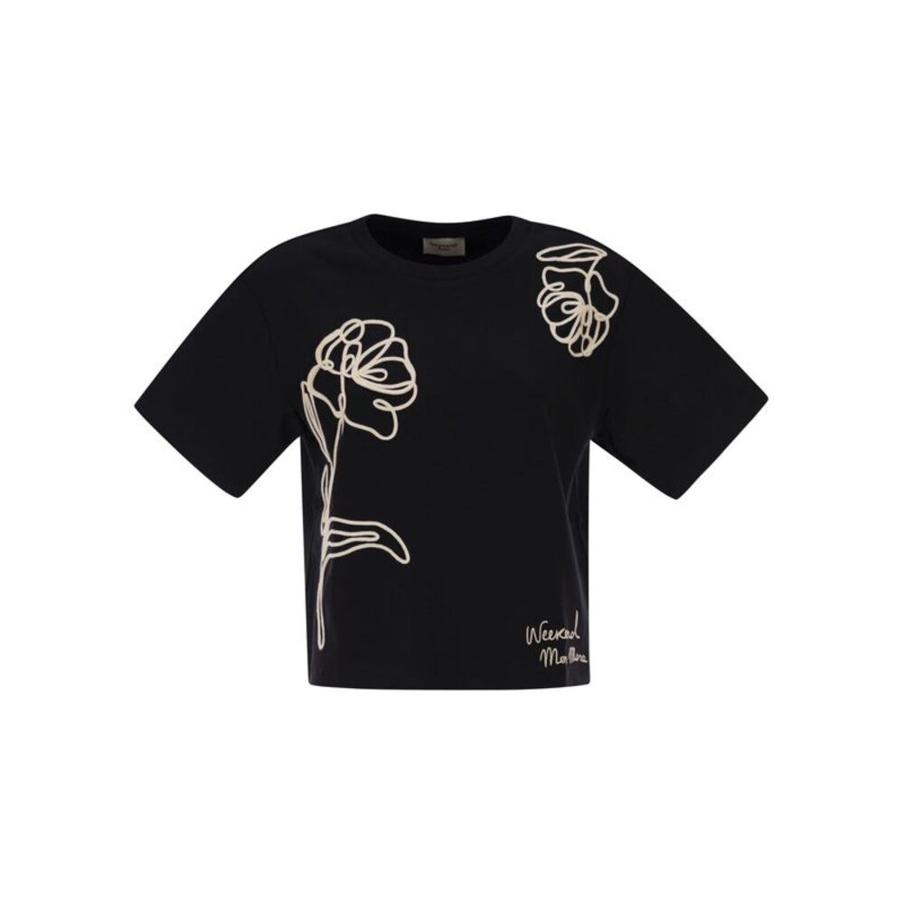 Weekend Maxmara Women Wkdsala - Cotton T-Shirt With Print